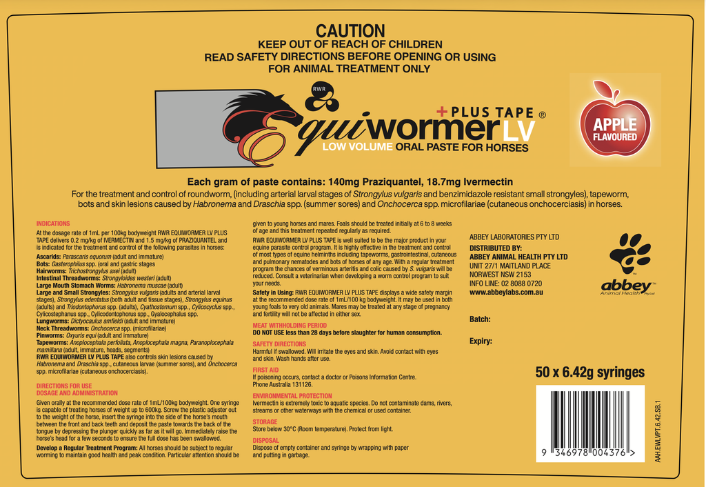 Deworm Paste