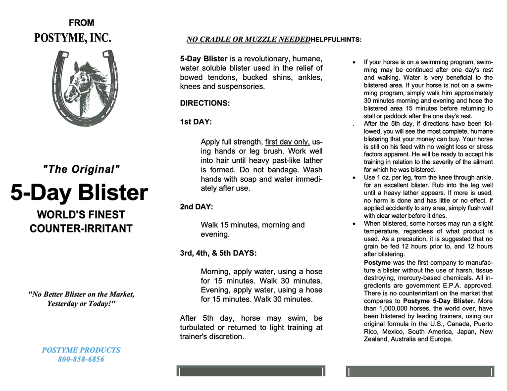 5-Day Blister 8oz