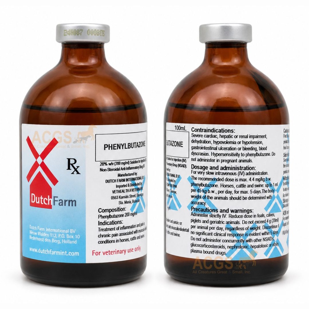 Phenylbutazone 20% 100ml
