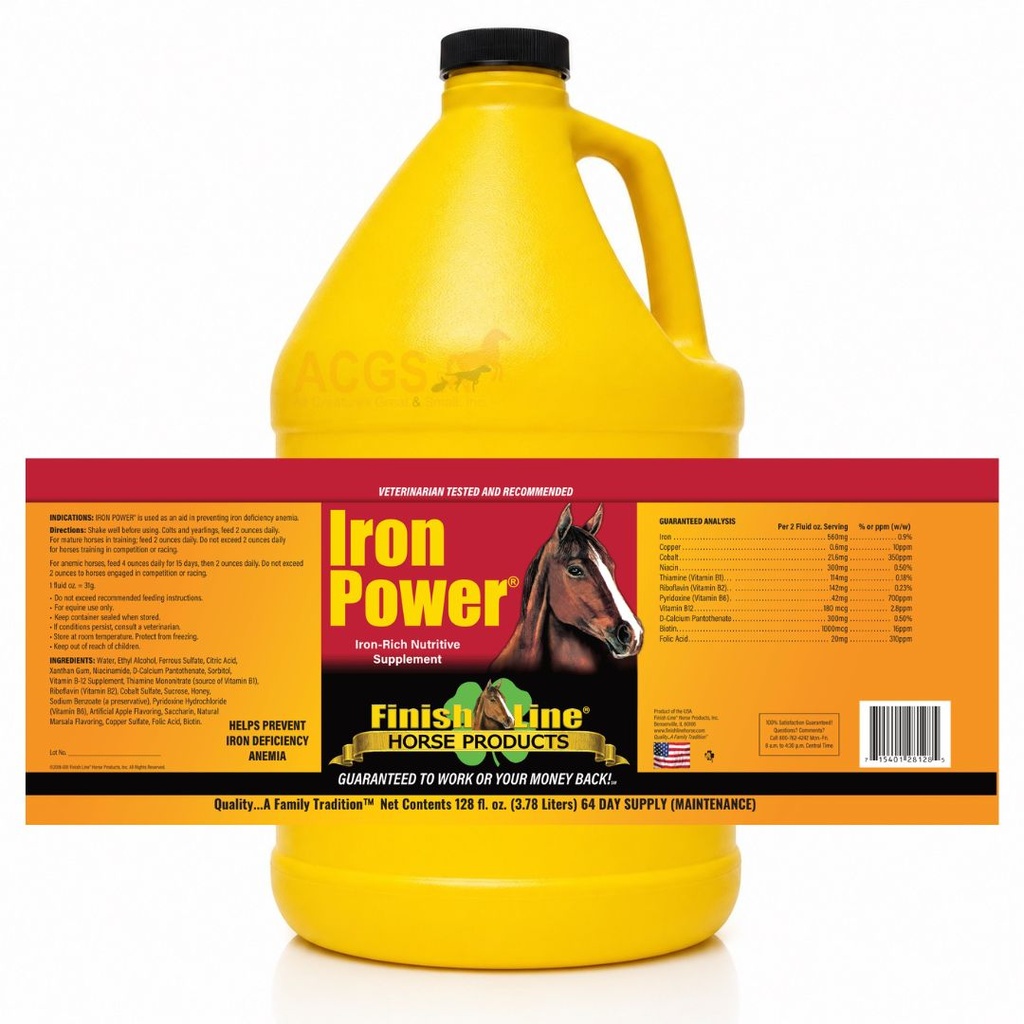 Iron Power gallon