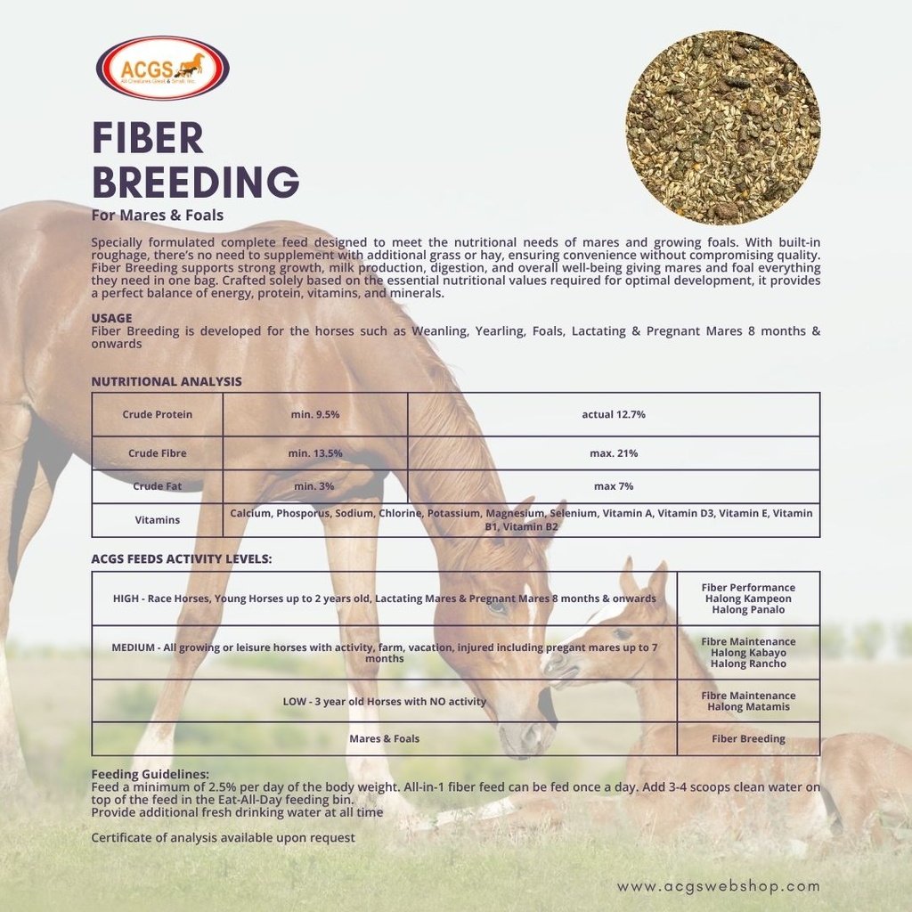 Fiber Breeding 40kg