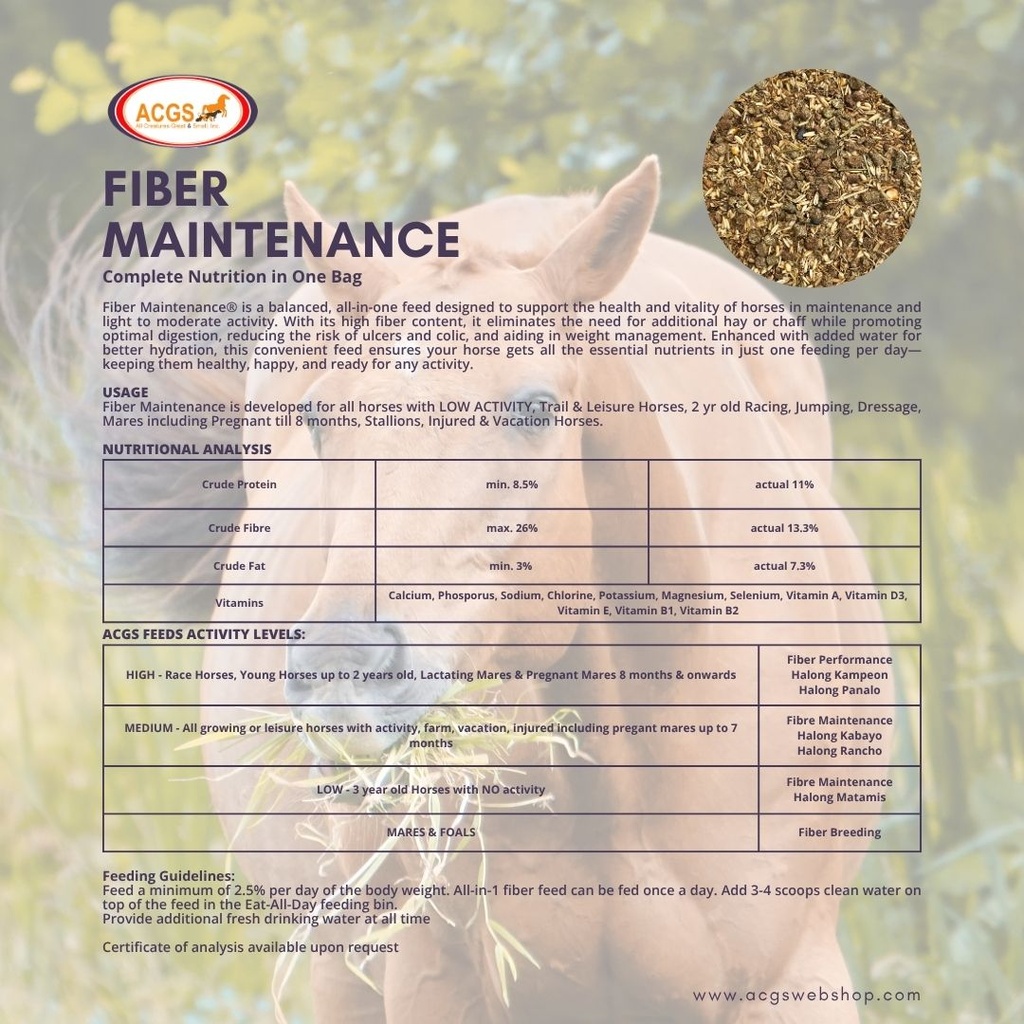 Fiber Maintenance 40kg