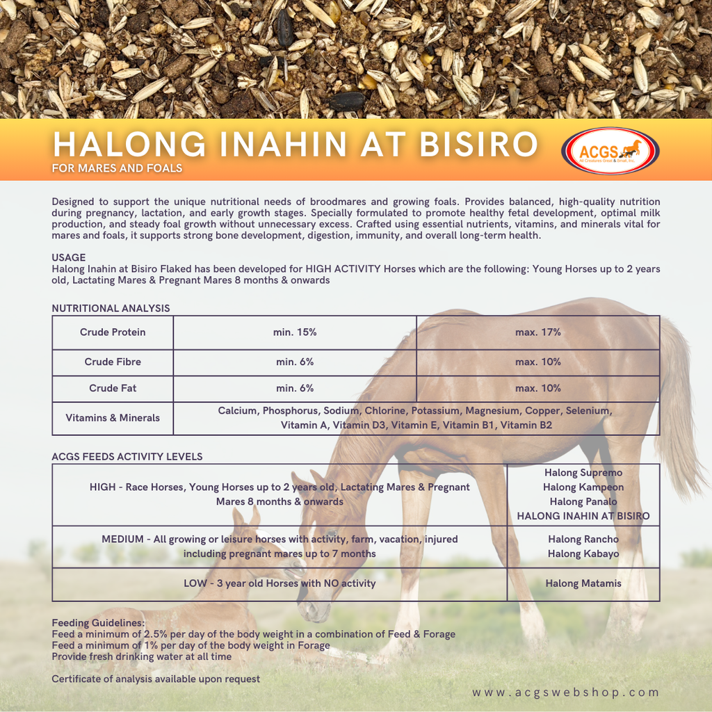 Halong Inahin Bisiro 40kg