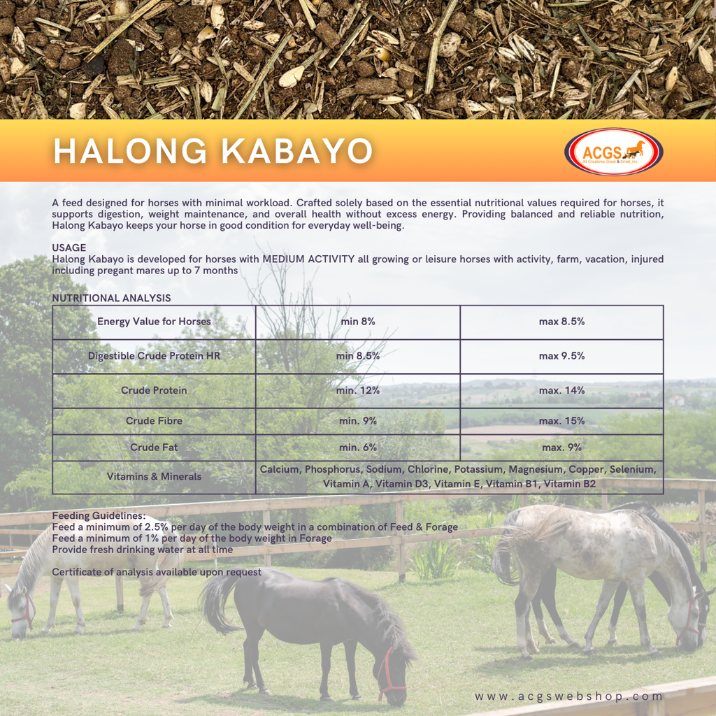 Halong Kabayo 40kg