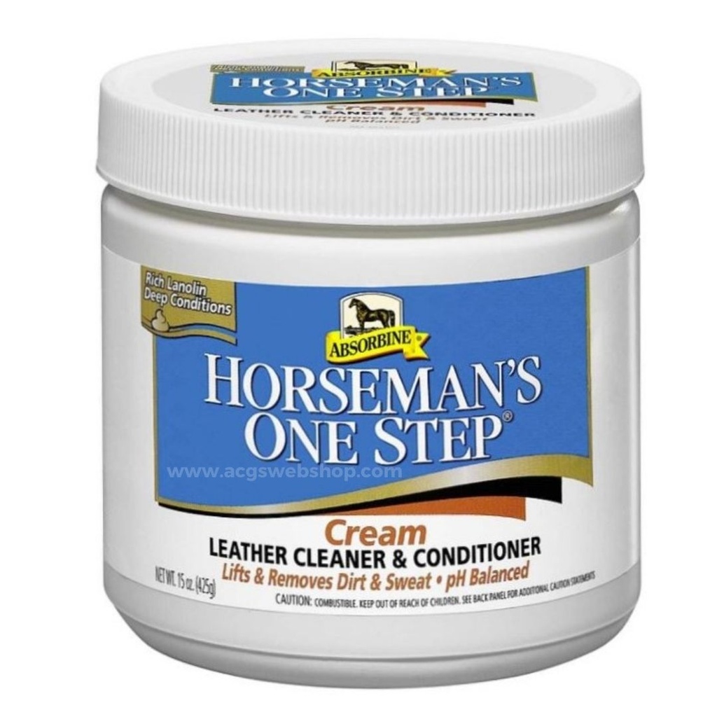 Horseman's 1 Step Leather Clean & Condition 15 oz