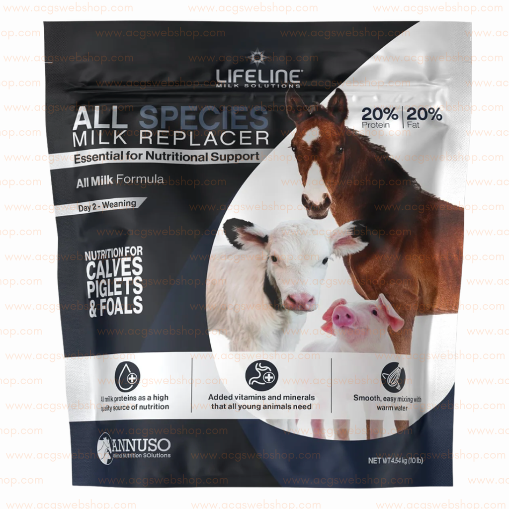 All Species Milk Replacer 20:20 10lb