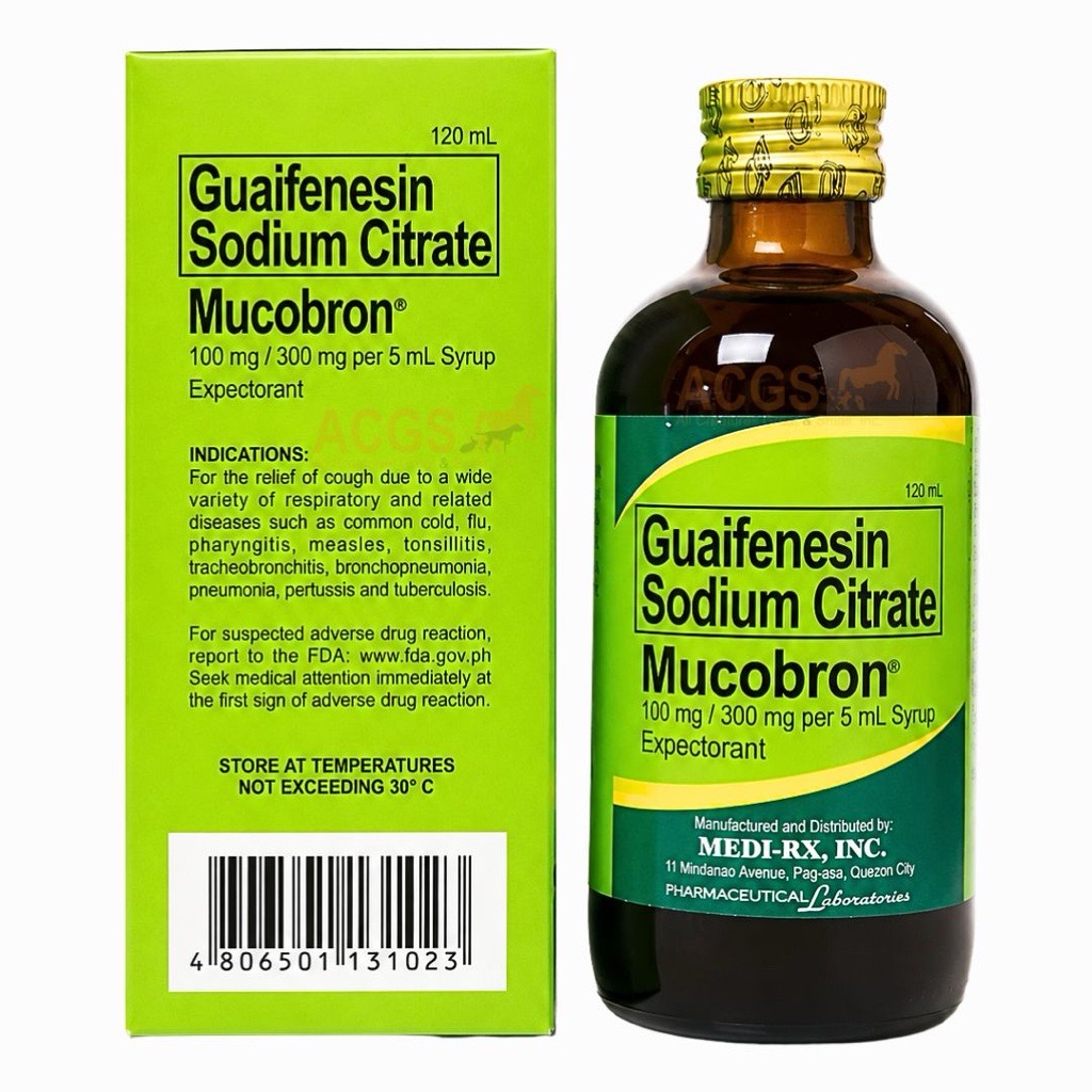 Guaifenesin Sodium Citrate 120ml