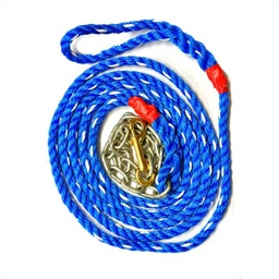 Lead Rope with Chain Blue pcs