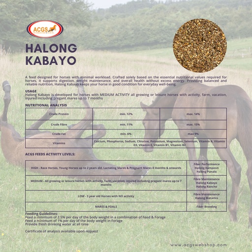 Halong Kabayo 40kg