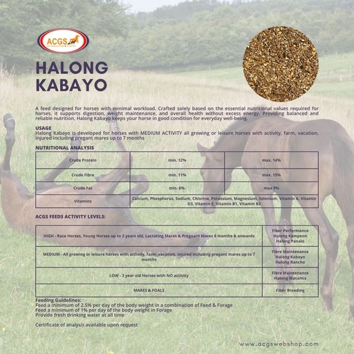 Halong Kabayo 40kg