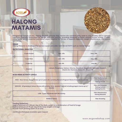 Halong Matamis 40kg