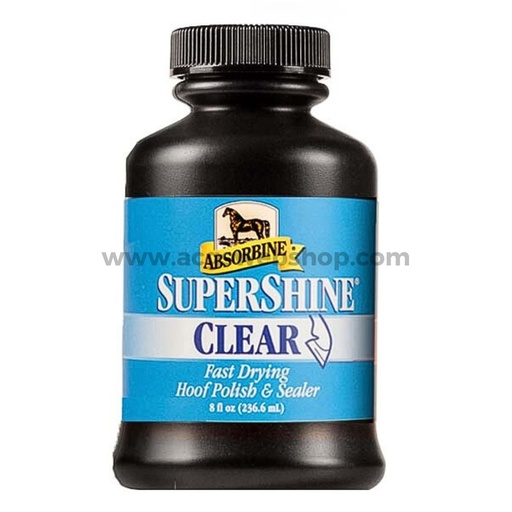 Supershine Hoof Polish & Sealer Clear 8 oz