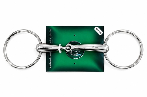 Thick Hollow Ring Snaffle 90mm x 135mm